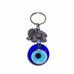 Breloc cu Ochiul lui Horus si elefant cu trompa in sus