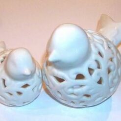 Pasarile fericirii - pereche, din ceramica