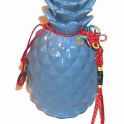 Ananas din ceramica cu Nod mistic si monede