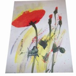Tablou Feng Shui pentru dragoste, pictat manual