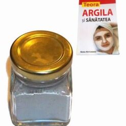 Set compus din borcan de argila si carte explicativa