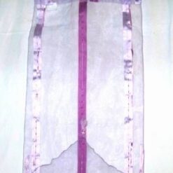 Perdea Feng Shui de culoare roz-mov