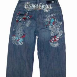 Blugi - jeans brodati - model vintage