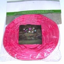 Lampadar Feng Shui cu celula solara si LED - roz