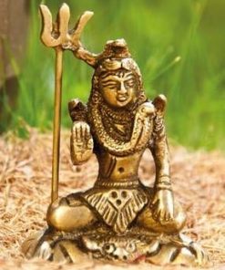 Statuia lui Shiva din alama