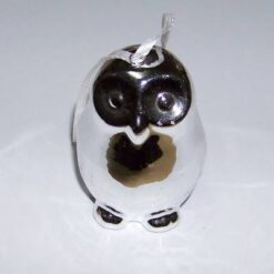 Bufnita din ceramica argintie