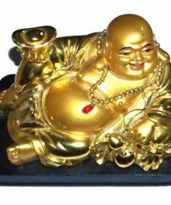 Buddha auriu din metal