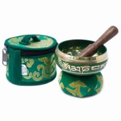 Mini-Vas cantator - 8 cm - kit complet deluxe - verde