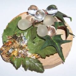 Strugure din cristal de stanca - ornament stilizat