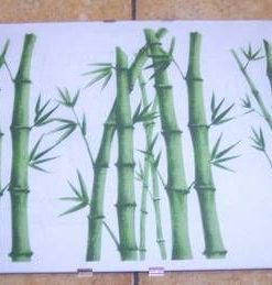 Tablou Feng Shui cu bambus