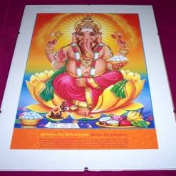 Tablou Feng Shui cu zeul Ganesh