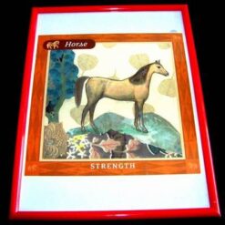 Tablou Feng Shui cu animalul norocos Cal