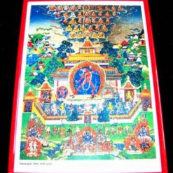 Tablou Feng Shui cu mantra de protectie