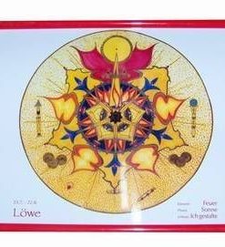 Tablou Feng Shui cu zodia Leu