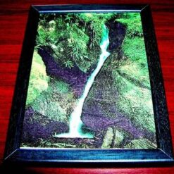 Tablou Feng Shui cu muntele si cascada