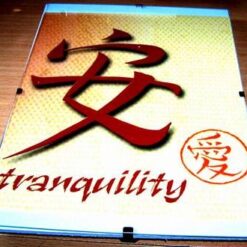 Tablou Feng Shui cu Ideograma Linistii