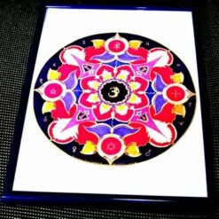 Tablou Feng Shui cu Chakra Sahasrara