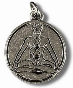 Kundalini - Talisman din metal cu agat