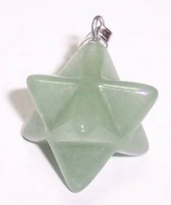 Merkaba din cristal de aventurin - ARGINTAT